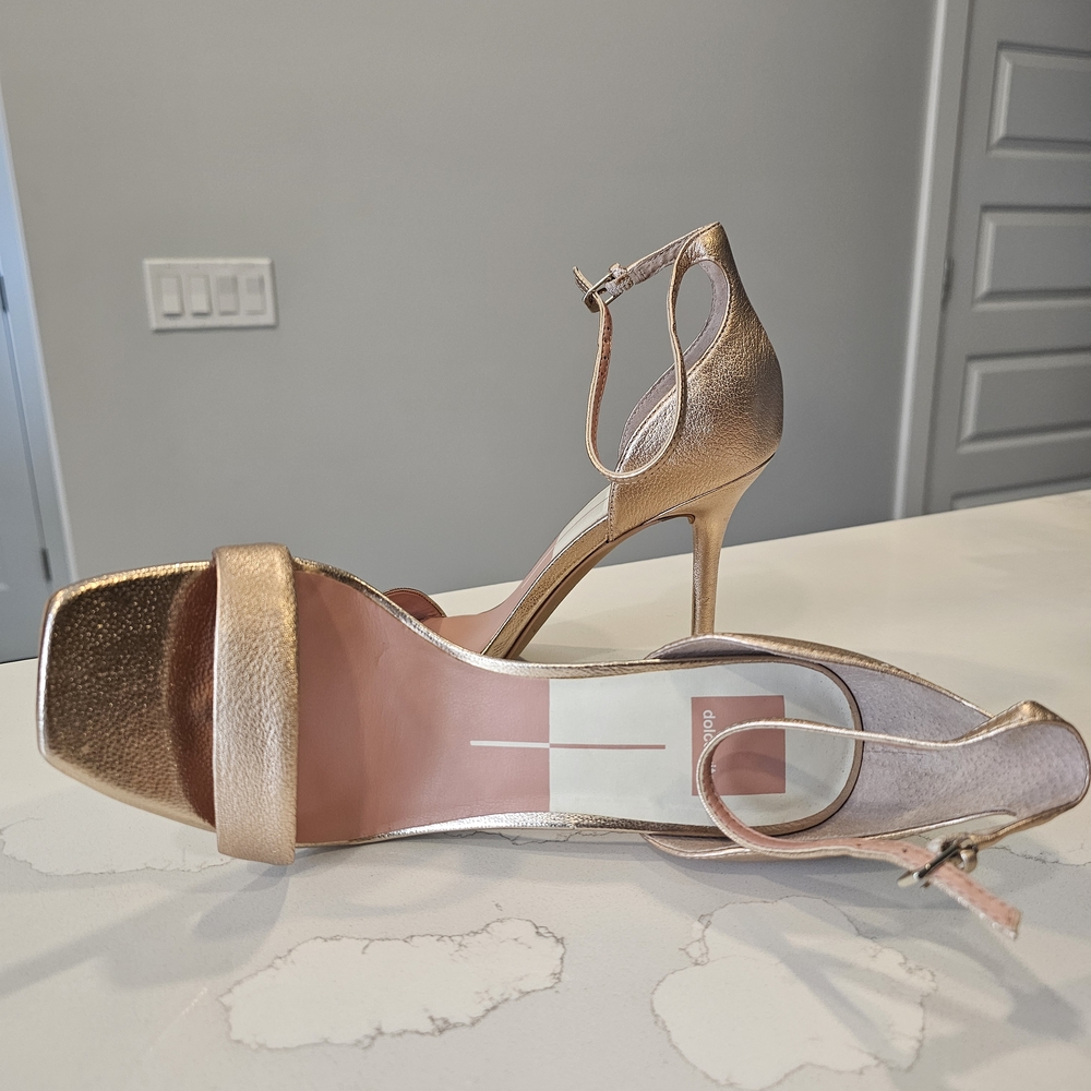 Dolce Vita Halo Rose Gold Stiletto Heels